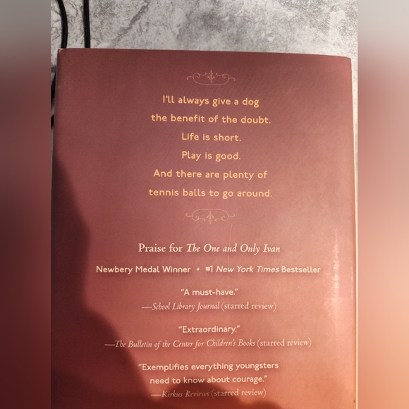 The One And Only Bob Hardcover By Katherine Applegate - Picture 3 of 3